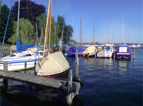 Bootsstände an der Havel
